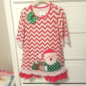 Santa dress (girl) size 4